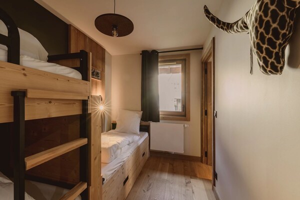 Foto van Chic Alpine Appartement met Gedeeld Zwembad - Vakantiehuis in MEGEVE - BedRoom