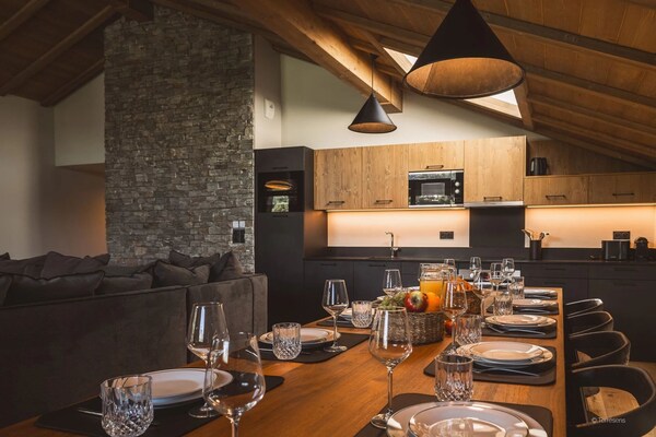 Foto van Chic Alpine Appartement met Gedeeld Zwembad - Vakantiehuis in MEGEVE - Facilities