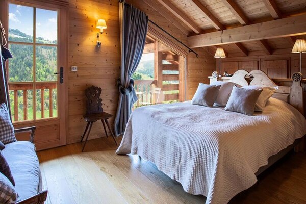 Foto van Chalet in La Clusaz met panoramisch uitzicht - Vakantiehuis in LA CLUSAZ - Untagged