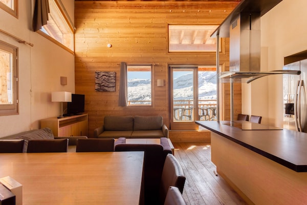 Foto van Grand Massif Familie Retreat - Vakantiehuis in Arâches-La-Frasse - LivingRoom