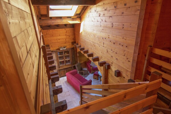 Foto van Chalet in Châtel bij Les Portes du Soleil - Vakantiehuis in Châtel - Landing