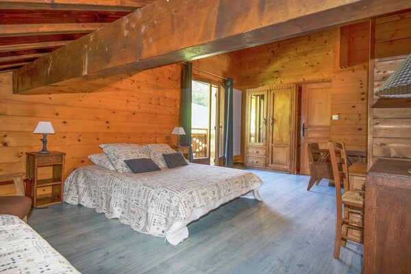 Foto van Chalet in Châtel bij Les Portes du Soleil - Vakantiehuis in Châtel - BedRoom