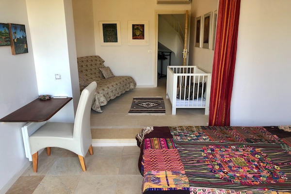Foto van Villa in La Croix-Valmer met Zeezicht - Vakantiehuis in La Croix-Valmer - BedRoom