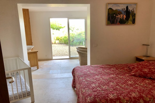 Foto van Villa in La Croix-Valmer met Zeezicht - Vakantiehuis in La Croix-Valmer - BedRoom