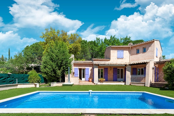 Foto van Villa in Vidauban bij Wijngaarden & Stranden - Vakantiehuis in Vidauban - ExteriorSummer