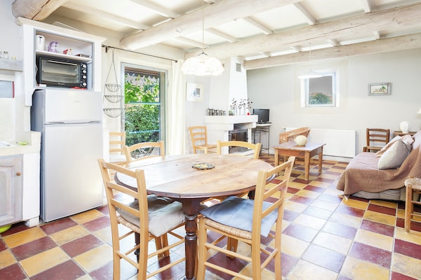 Foto van Cottage in Oppède met Zwembadplezier - Vakantiehuis in Oppède - DiningRoom