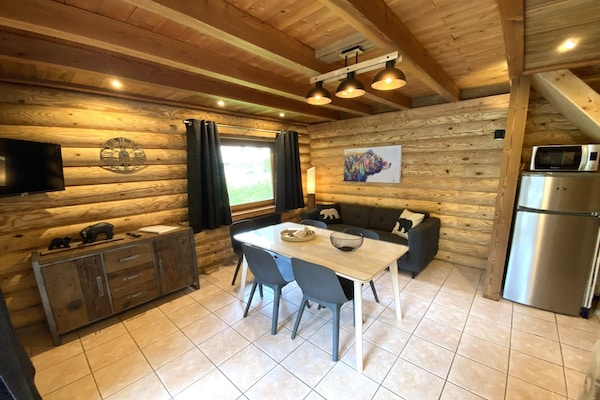 Foto van Chalet in La Bresse met Uitzicht op Bergen - Vakantiehuis in La Bresse - LivingRoom