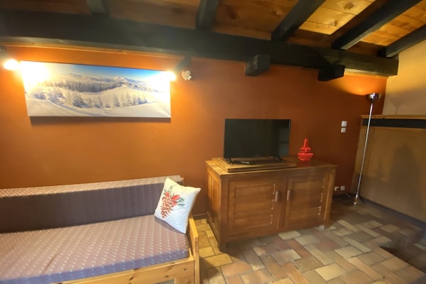 Foto van Appartement in La Bresse bij rivier & centrum - Vakantiehuis in La Bresse - LivingRoom