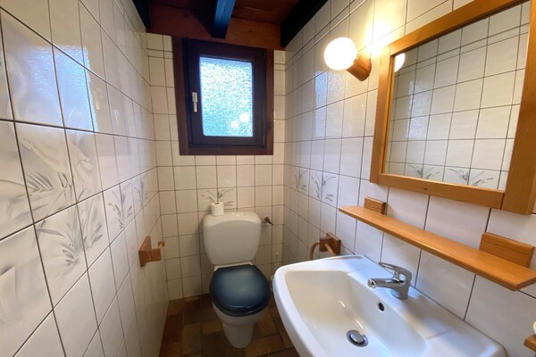 Foto van Appartement in La Bresse bij rivier & centrum - Vakantiehuis in La Bresse - BathRoom