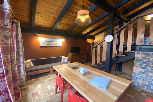 Foto van Appartement in La Bresse bij rivier & centrum - Vakantiehuis in La Bresse - LivingRoom
