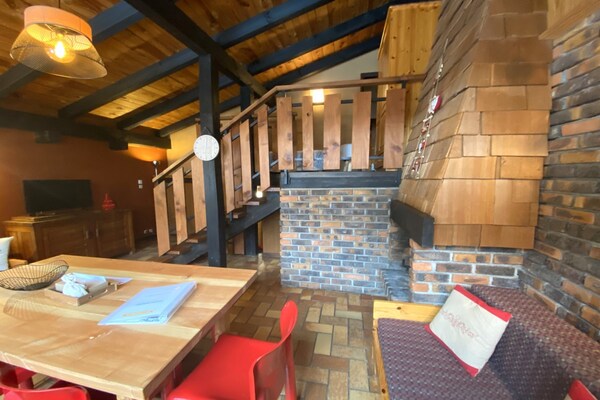 Foto van Appartement in La Bresse bij rivier & centrum - Vakantiehuis in La Bresse - LivingRoom