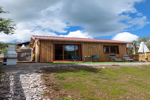 Foto van Chalet in St. Maurice bij Ballon d'Alsace - Vakantiehuis in Saint-Maurice-sur-Moselle - ExteriorSummer