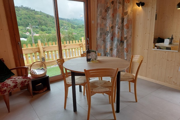 Foto van Chalet in St. Maurice bij Ballon d'Alsace - Vakantiehuis in Saint-Maurice-sur-Moselle - DiningRoom