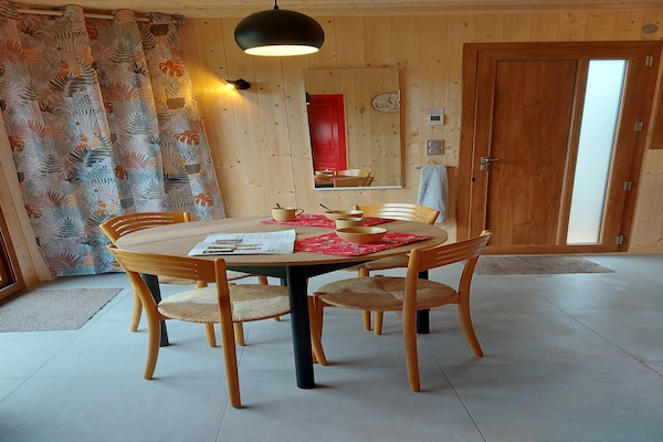 Foto van Chalet in St. Maurice bij Ballon d'Alsace - Vakantiehuis in Saint-Maurice-sur-Moselle - DiningRoom
