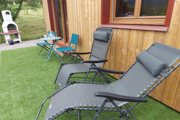 Foto van Chalet in St. Maurice bij Ballon d'Alsace - Vakantiehuis in Saint-Maurice-sur-Moselle - TerraceBalcony
