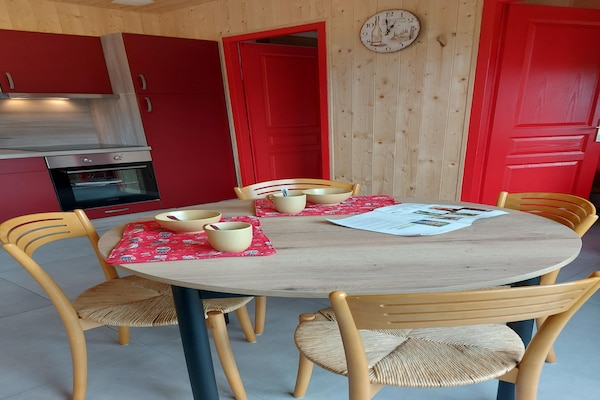Foto van Chalet in St. Maurice bij Ballon d'Alsace - Vakantiehuis in Saint-Maurice-sur-Moselle - Ambiance