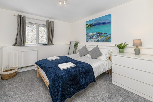 Foto van Cottage in Snowdonia met Filmkamer & Uitzicht - Vakantiehuis in Blaenau Ffestiniog - BedRoom