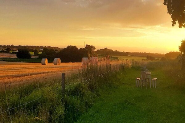 Foto van Luxe Bell-tent Escape Norfolk, Geen storting - Vakantiehuis in Swannington - AreaSummer5KM