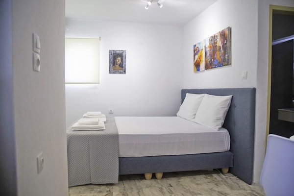 Foto van Studio in Areopoli bij Limeni Strand - Vakantiehuis in Areopoli - BedRoom