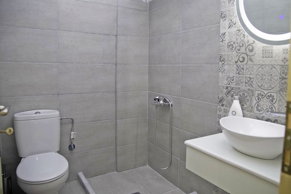 Foto van Studio in Areopoli bij Limeni Strand - Vakantiehuis in Areopoli - BathRoom