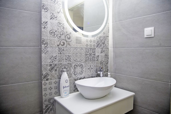Foto van Studio in Areopoli bij Limeni Strand - Vakantiehuis in Areopoli - BathRoom