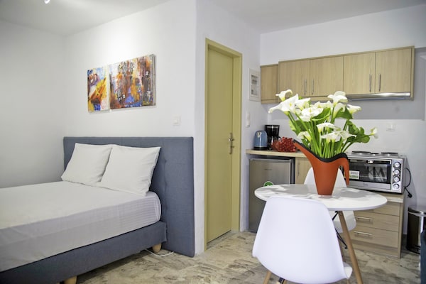Foto van Studio in Areopoli bij Limeni Strand - Vakantiehuis in Areopoli - BedRoom