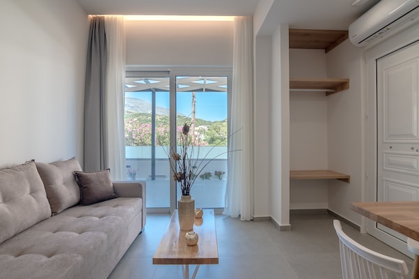 Foto van Appartement op Kreta bij zandstrand - Vakantiehuis in Plakias - LivingRoom
