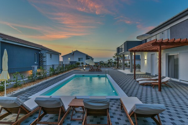 Foto van Appartement in Kroatië bij de Adriatische Zee - Vakantiehuis in Sukosan - PoolOfHouse