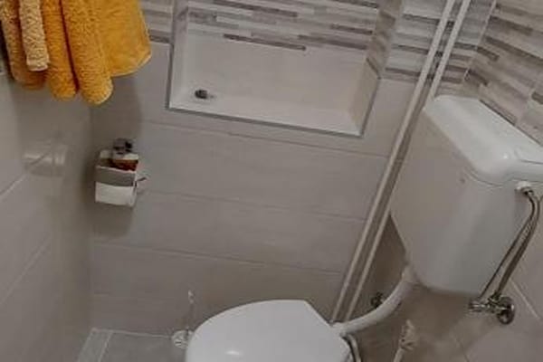 Foto van Rab Diving Mirko - Two Bedroom Apartment with Sea View (6A) - BathRoom