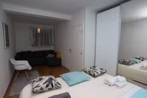 Foto van Blue Magic Apartment - Two Bedroom Apartment with Sea View and Terrace - BedRoom