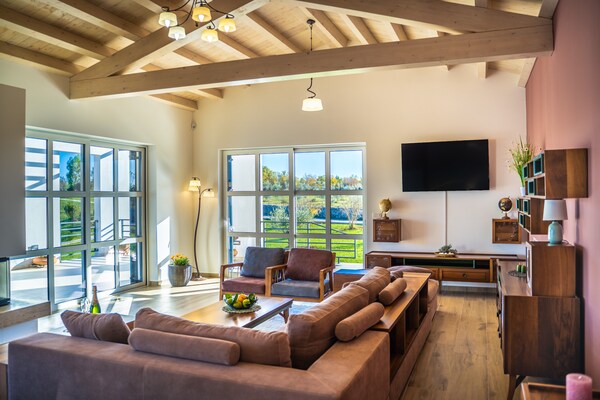 Foto van Villa in Filipana met verwarmd zwembad - Vakantiehuis in Filipana - LivingRoom