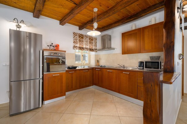 Foto van Villa Ida met uitzicht - Vakantiehuis in Stuti - Kitchen