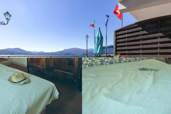Foto van Residentie Casa & Vela met privéstrand in Oggebbio - Ambiance