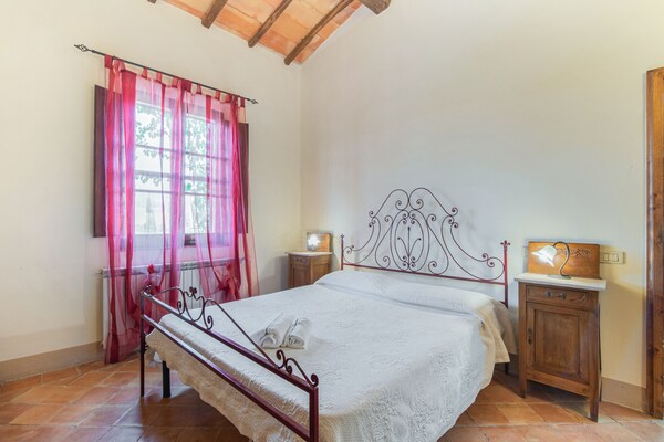 Foto van Villa Belle Vue: een charme - Vakantiehuis in Montalcino - BedRoom