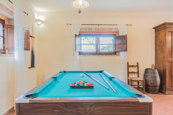 Foto van Villa Belle Vue: een charme - Vakantiehuis in Montalcino - Facilities