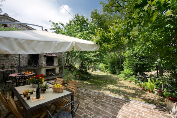 Foto van Vakantiehuis in Assisi met verwarmd zwembad - Vakantiehuis in Assisi - TerraceBalcony