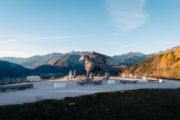 Foto van Aquila met open haard en barbecuegedeelte - Vakantiehuis in Castello Tesino - Untagged
