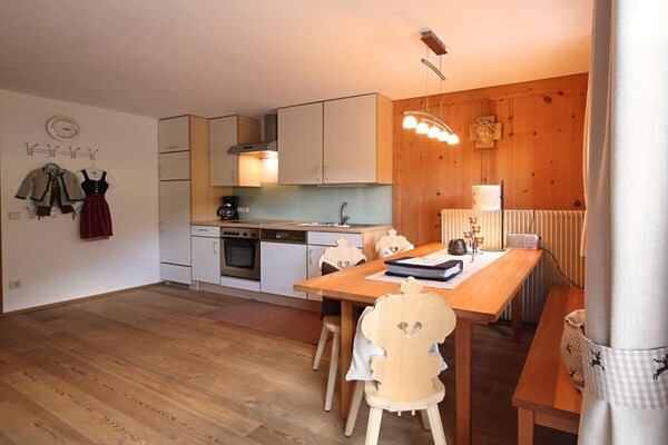 Foto van Berg op de boerderij - Vakantiehuis in Gsies - Kitchen