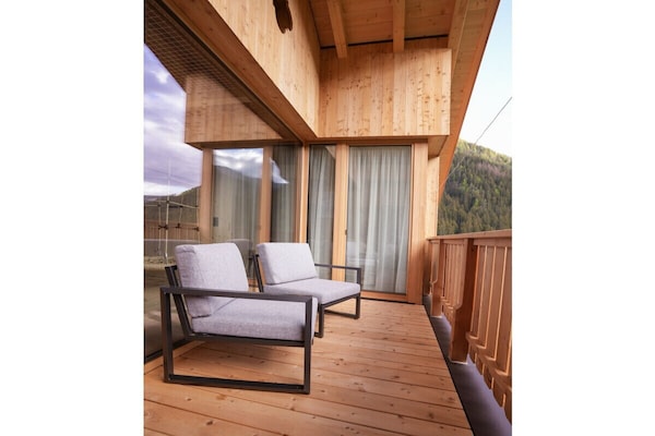 Foto van Boerderijloft Zonneschijn - Vakantiehuis in Valle di Casies - TerraceBalcony