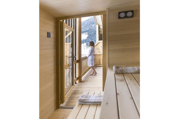 Foto van Boerderijloft Zonneschijn - Vakantiehuis in Valle di Casies - Sauna