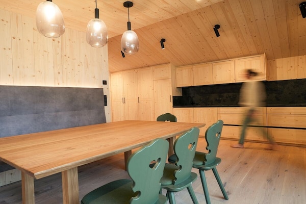 Foto van Boerderijloft Zonneschijn - Vakantiehuis in Valle di Casies - DiningRoom