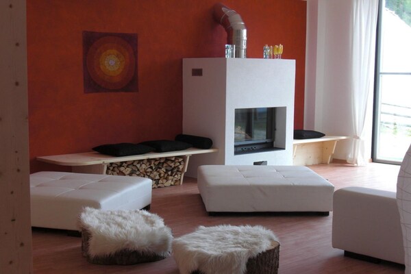 Foto van Berglodge Oberplantal - Vakantiehuis in Tesselberg - LivingRoom