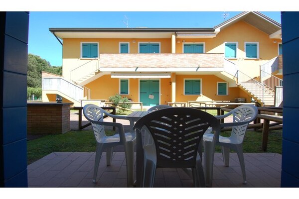 Foto van Familieverblijf in Rosolina Mare vlakbij zee - Vakantiehuis in Rosolina Mare RO - TerraceBalcony