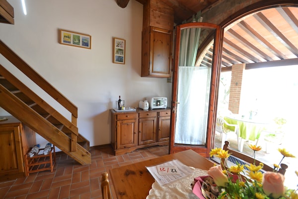 Foto van Romola Retreat: Toscaanse ontsnapping - Vakantiehuis in Montaione - DiningRoom