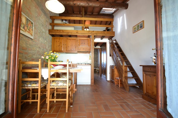 Foto van Romola Retreat: Toscaanse ontsnapping - Vakantiehuis in Montaione - DiningRoom