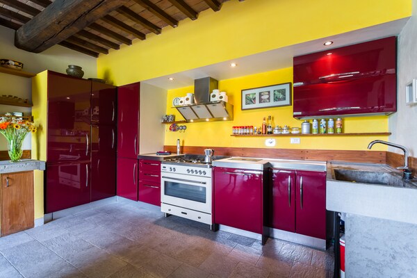 Foto van Vakantiehuis met zwembad - Vakantiehuis in Vinci - Florence - Kitchen