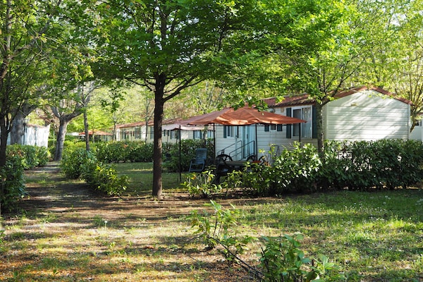 Foto van Stacaravan met eigen veranda in Toscane - Vakantiehuis in Capannole - AreaSummer1KM