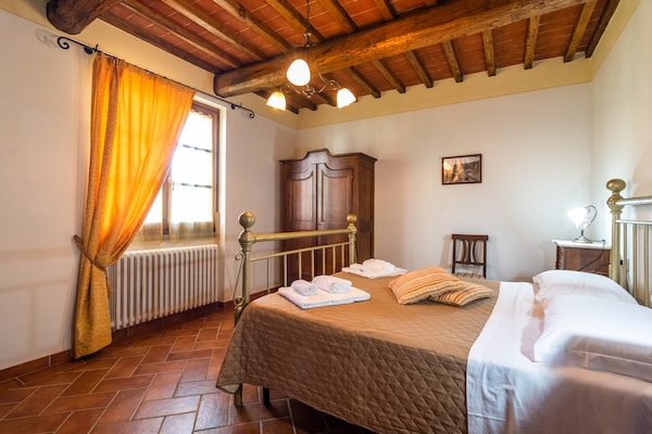 Foto van Charmante boerderij met zwembad - Vakantiehuis in Castiglion Fiorentino - BedRoom