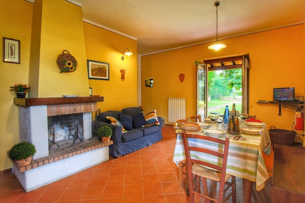 Foto van Appartement in Toscane bij Trasimeno - Vakantiehuis in Chianacce - LivingRoom