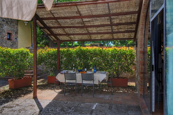 Foto van Gezellige retraite, Colle val D'elsa - Vakantiehuis in Colle val D'elsa - TerraceBalcony